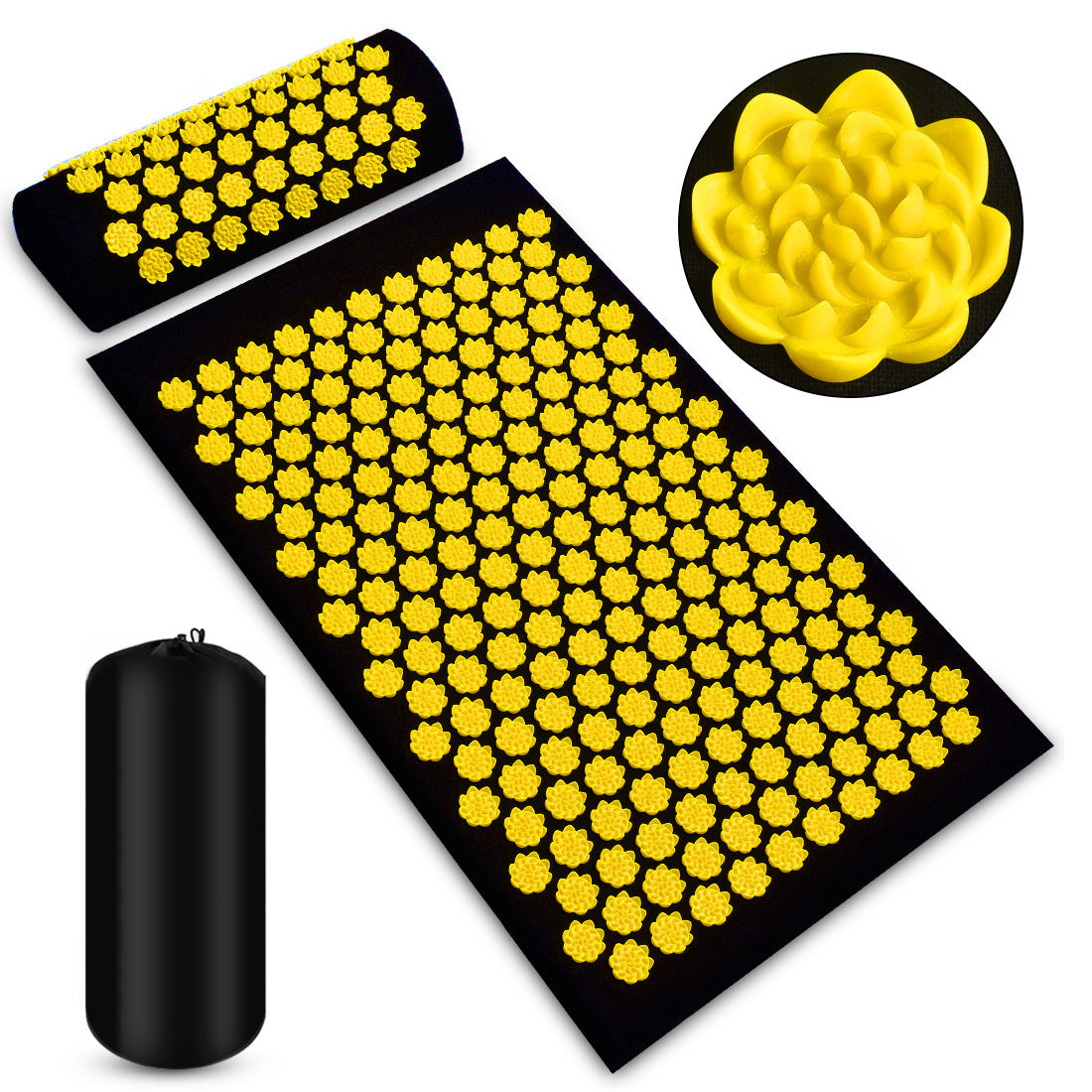 Acupressure Mat With Pillow