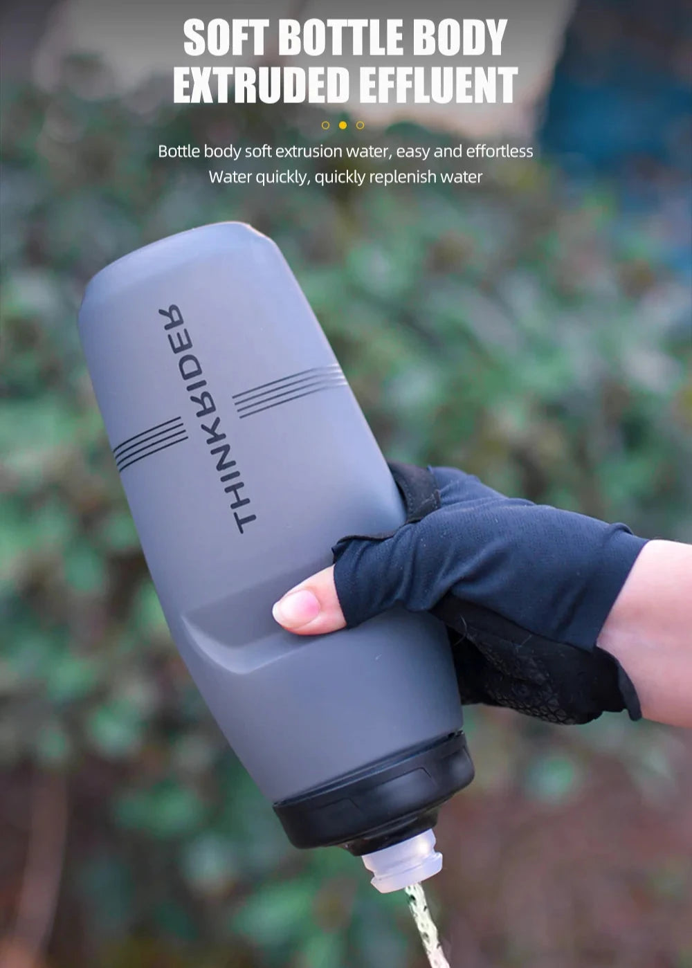 ThinkRider Sports Bottle 750ml BPA Free