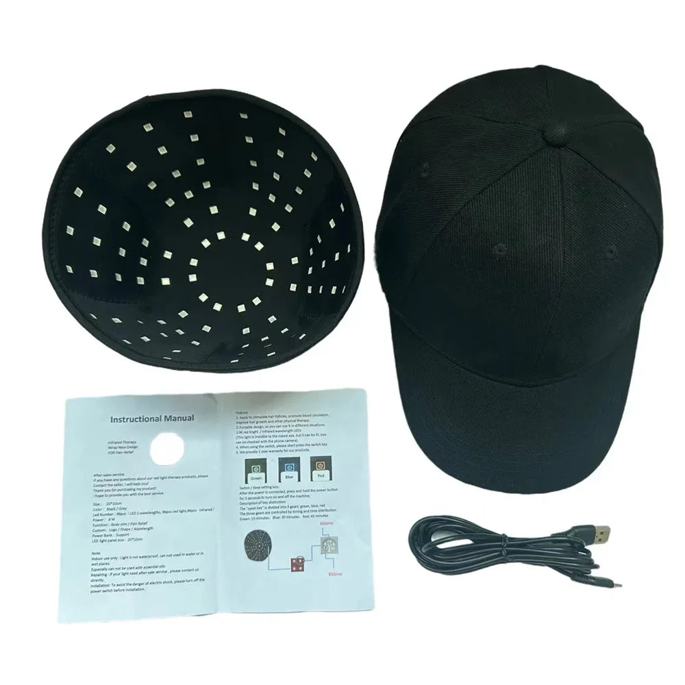 Infrared Light Hair Therapy Cap