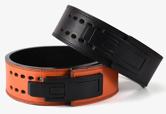 Weight Lifting Leather Belt